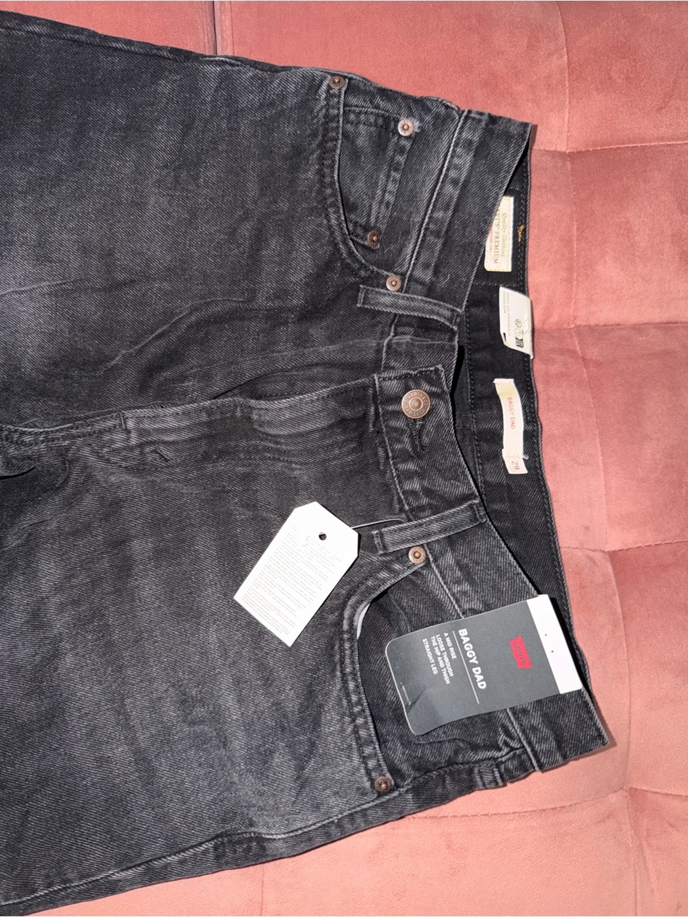 NWT Levi’s premium Baggy Dad Jeans